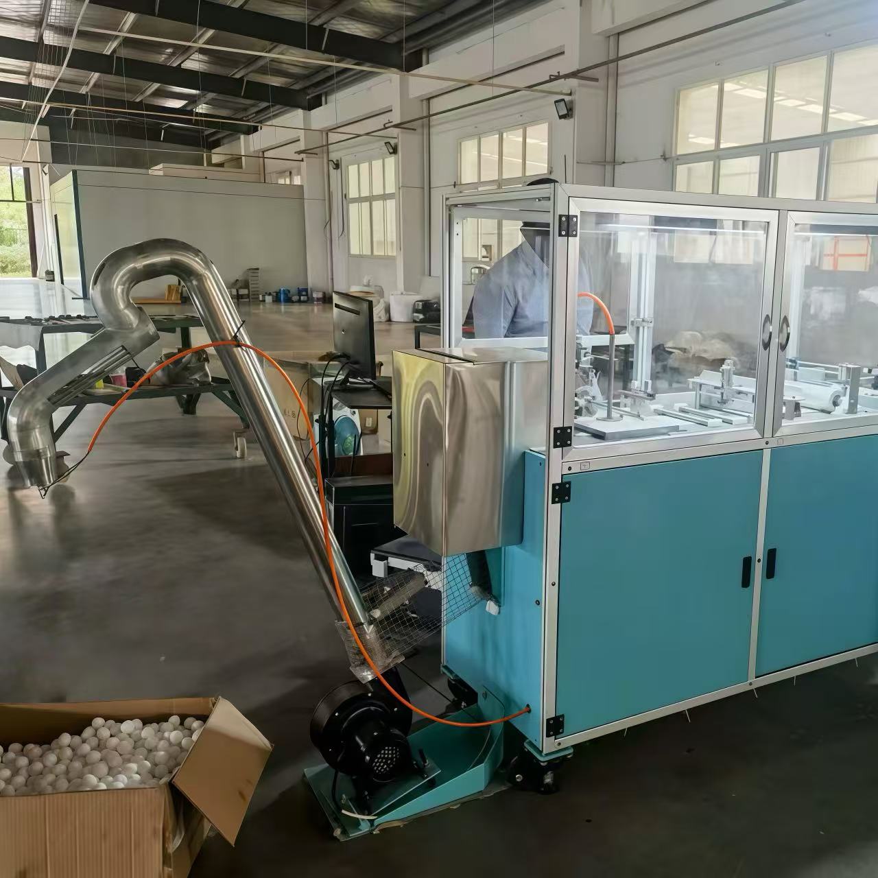 New Model High Speed Automatically Medical Disposable Gauze Ball Making Machine for Gauze Ball