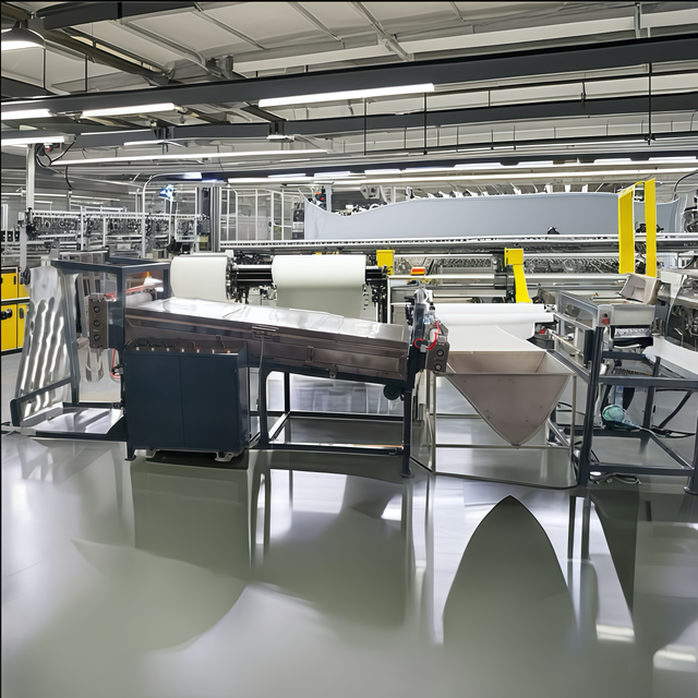 High Productivity and Full Automatic PBT Elastic Bandage Elasticizing Production Line