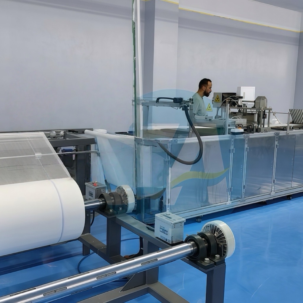 Factory Direct Supply Medical Gauze Lap Sponge Folding Cutting Compress Machine