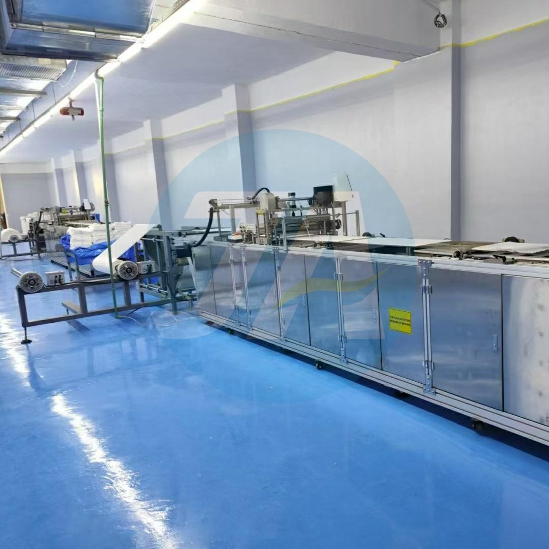 Factory Direct Supply Medical Gauze Lap Sponge Folding Cutting Compress Machine